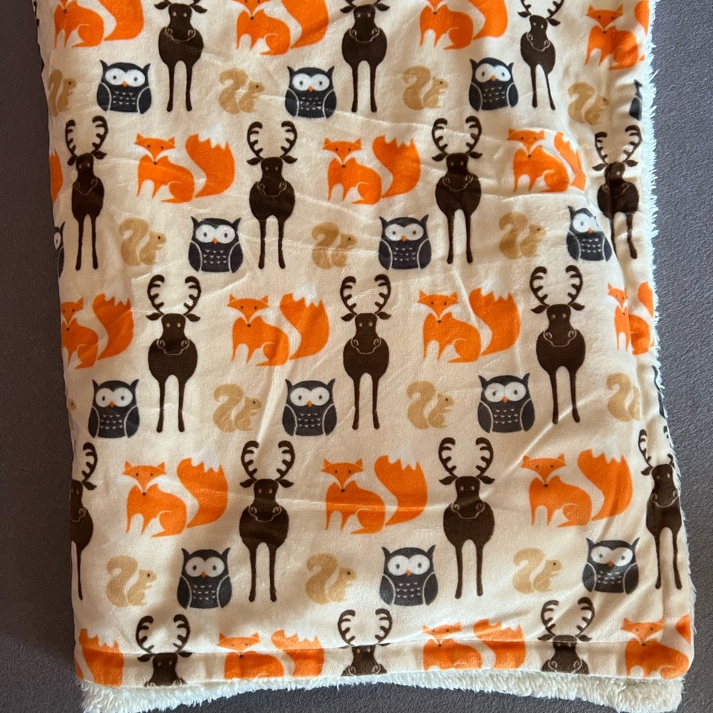 Animal Print Fleece Blanket